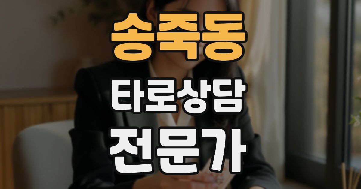 송죽동 타로상담전문가 자격증