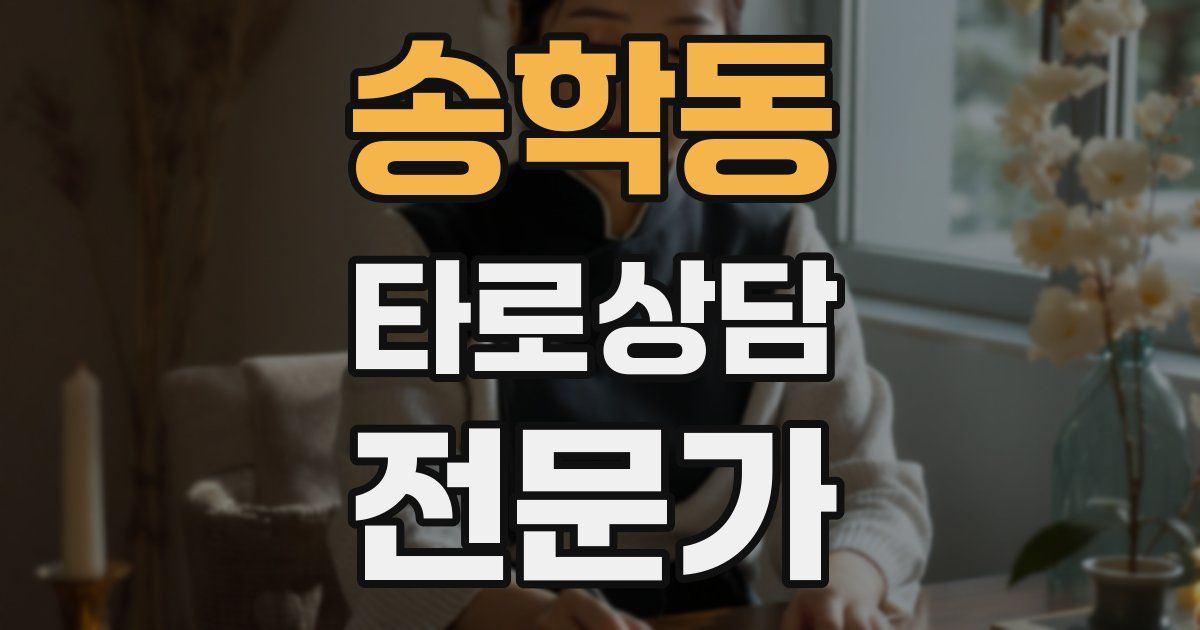 송학동 타로상담전문가 자격증