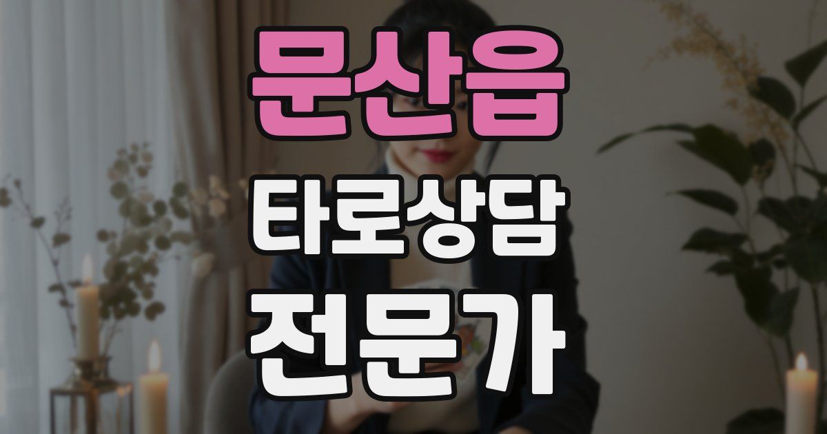 문산읍 타로상담전문가 자격증