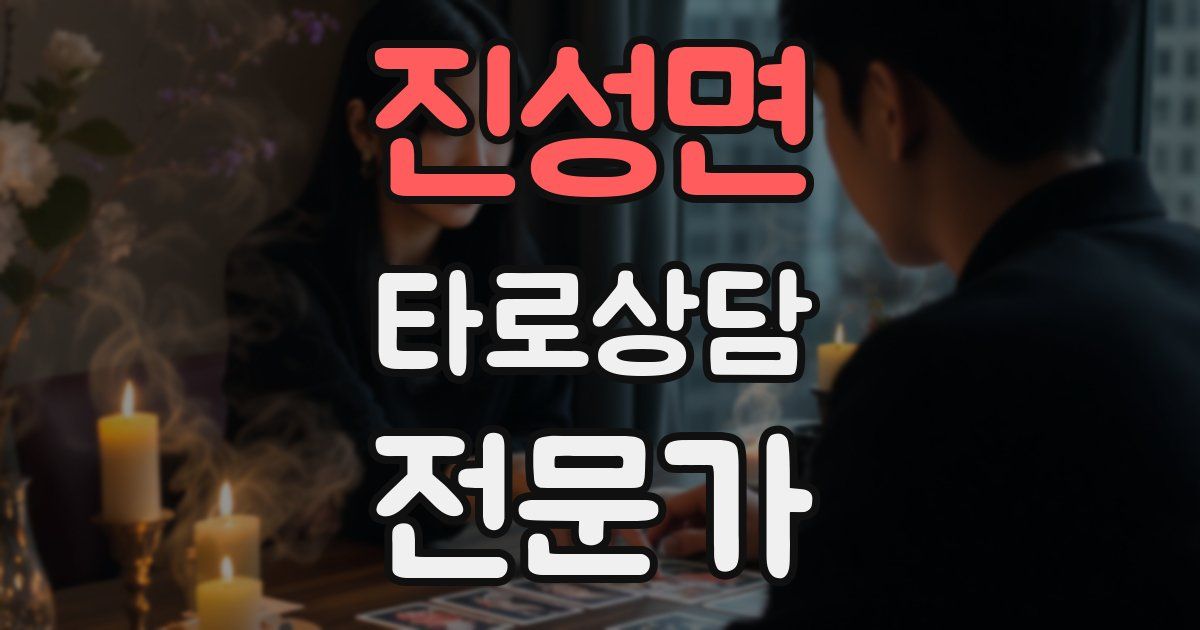 진성면 타로상담전문가 자격증