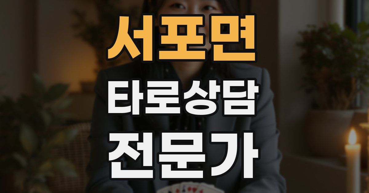 서포면 타로상담전문가 자격증