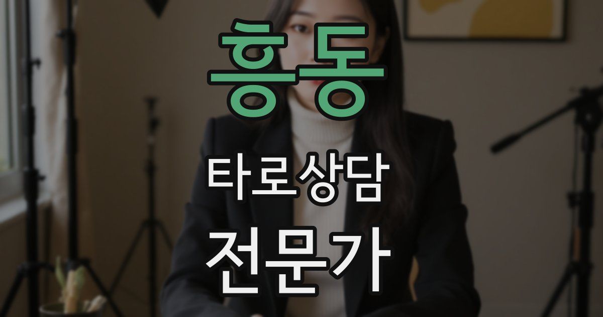 흥동 타로상담전문가 자격증