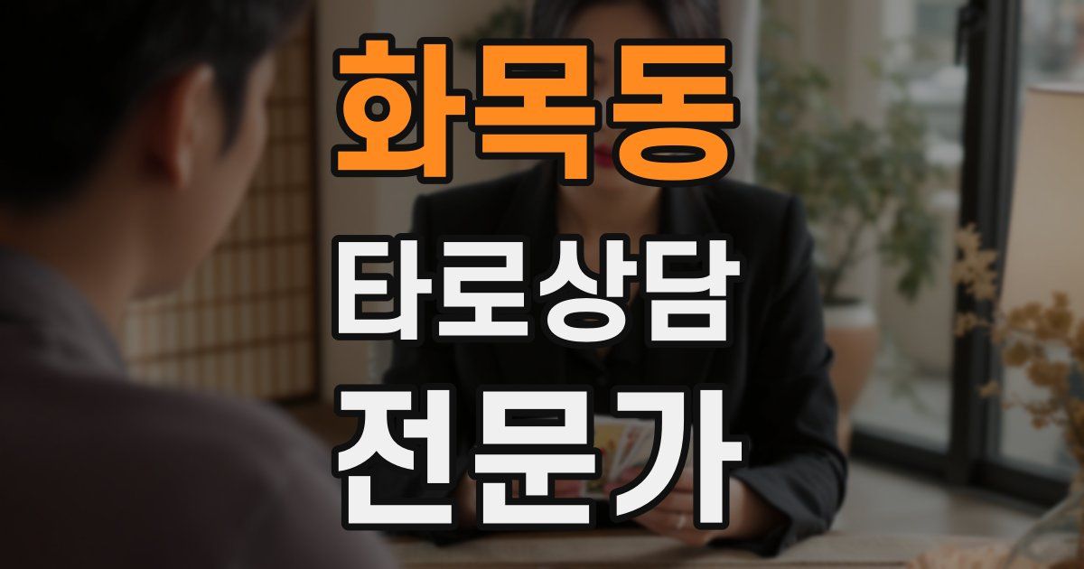 화목동 타로상담전문가 자격증