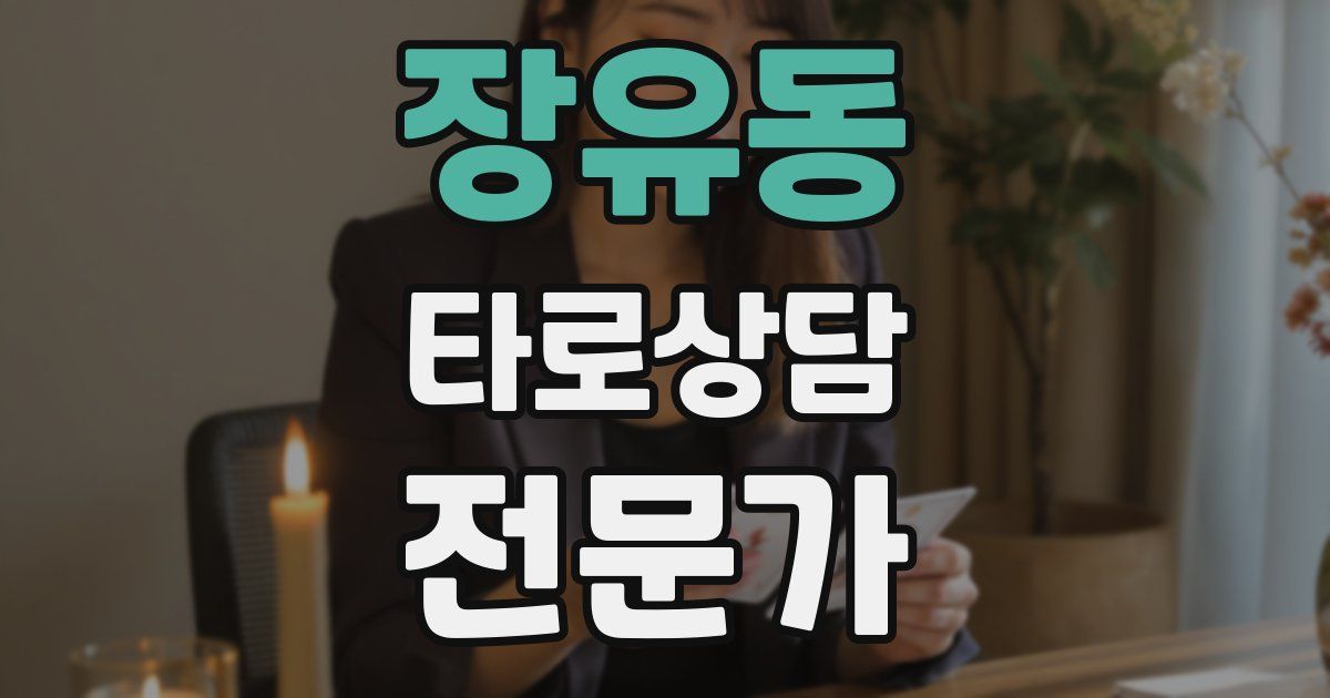 장유동 타로상담전문가 자격증