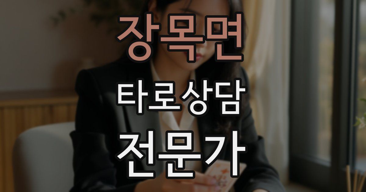 장목면 타로상담전문가 자격증