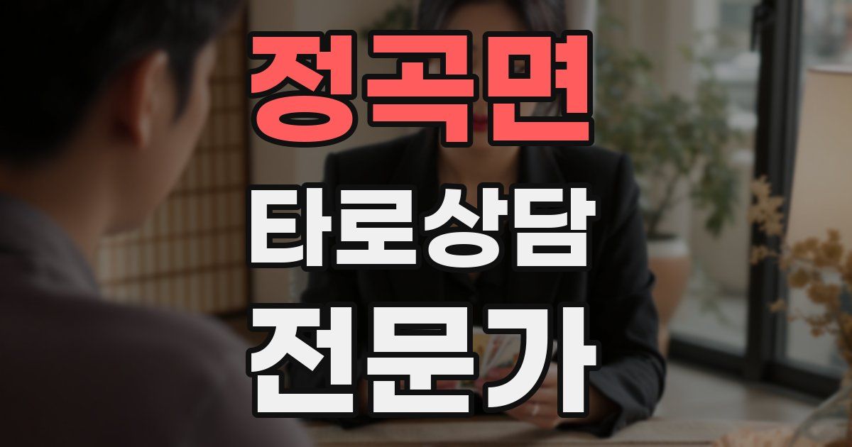 정곡면 타로상담전문가 자격증