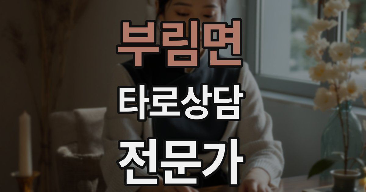 부림면 타로상담전문가 자격증