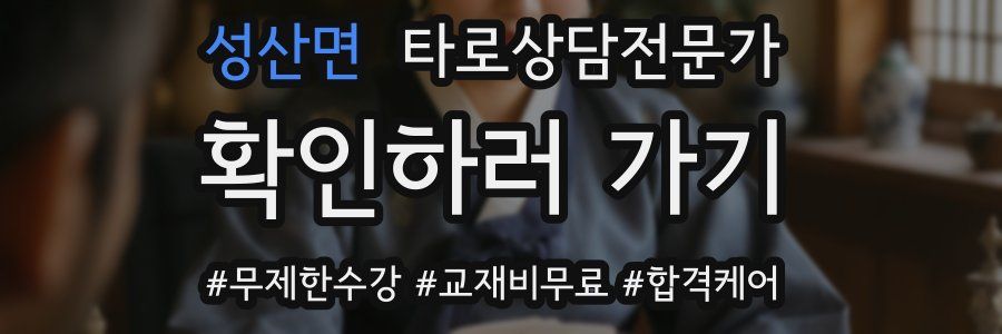 성산면 타로상담전문가 자격증