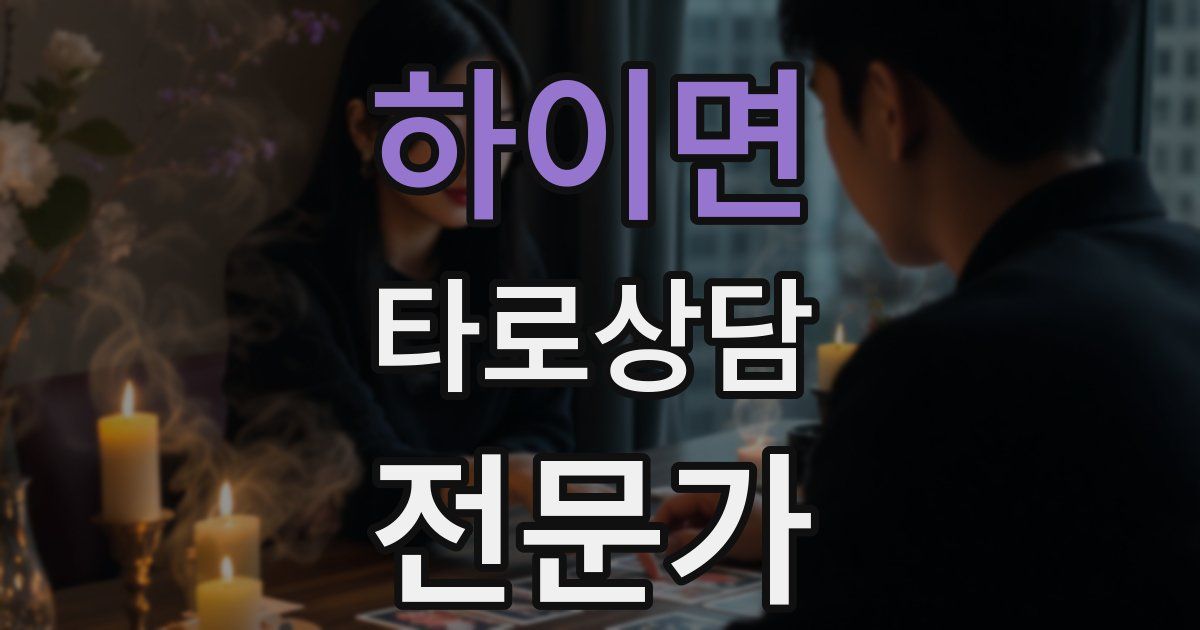 하이면 타로상담전문가 자격증