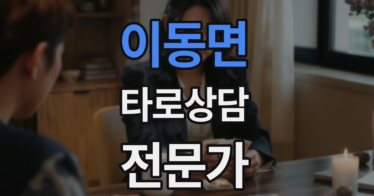이동면 타로상담전문가 자격증