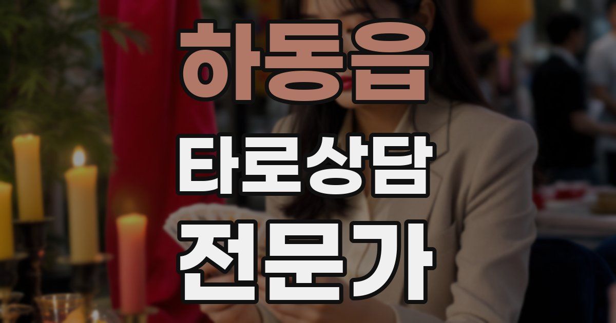 하동읍 타로상담전문가 자격증