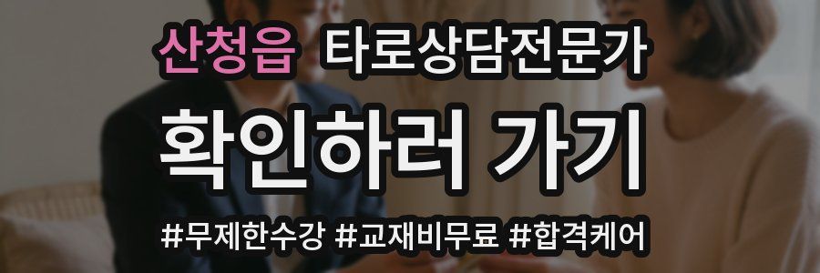 산청읍 타로상담전문가 자격증