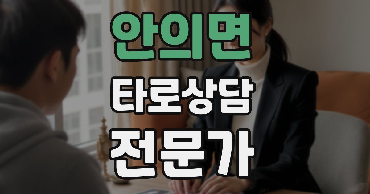안의면 타로상담전문가 자격증