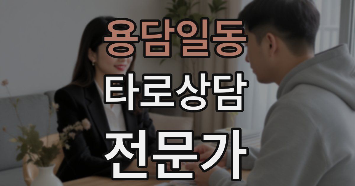 용담일동 타로상담전문가 자격증