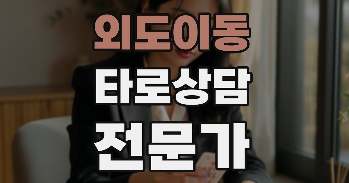 외도이동 타로상담전문가 자격증