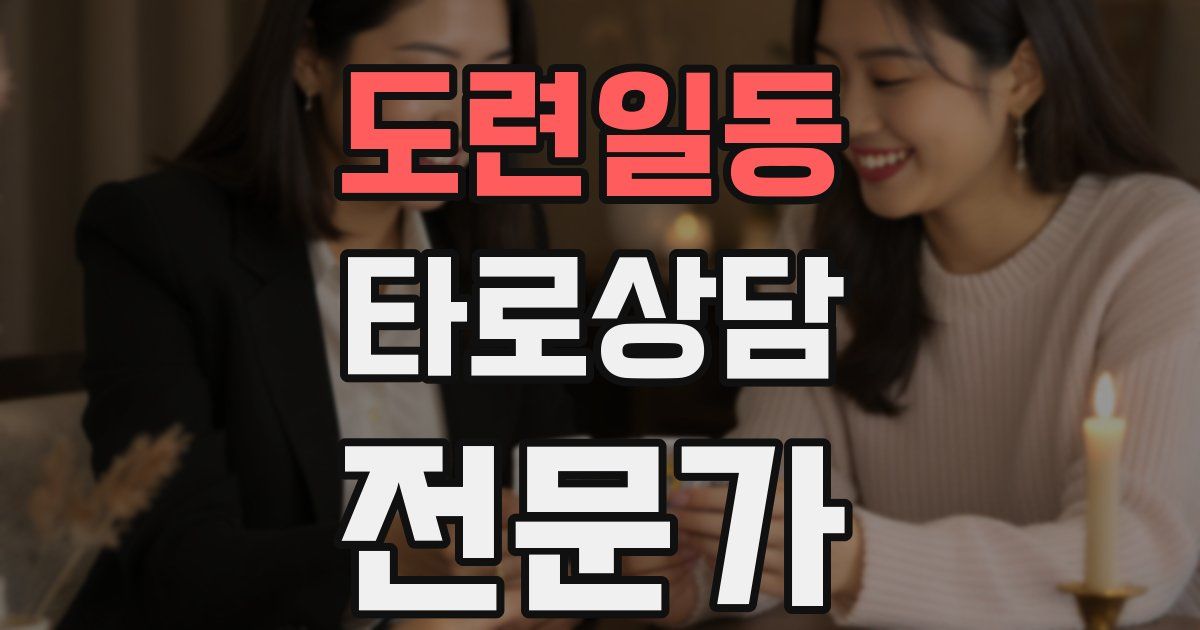 도련일동 타로상담전문가 자격증