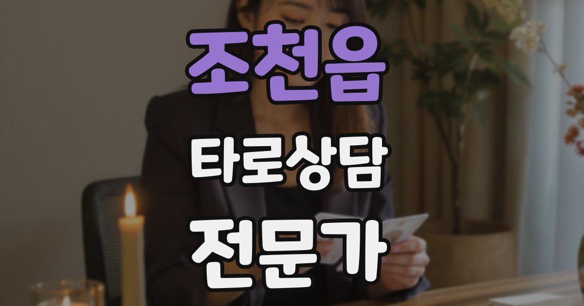 조천읍 타로상담전문가 자격증