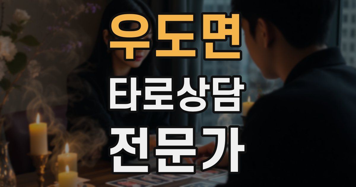우도면 타로상담전문가 자격증