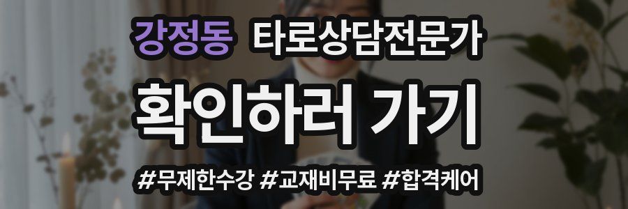 강정동 타로상담전문가 자격증