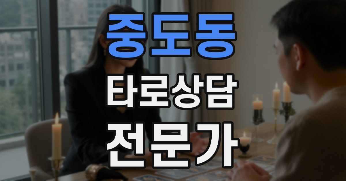 중도동 타로상담전문가 자격증