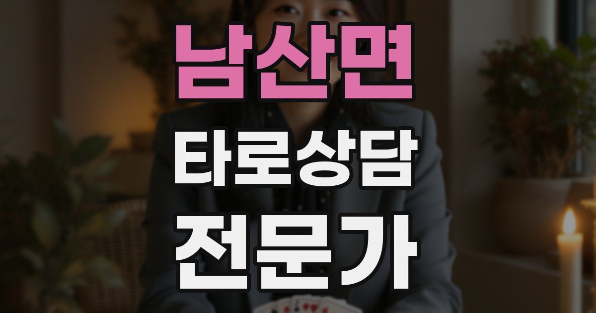 남산면 타로상담전문가 자격증