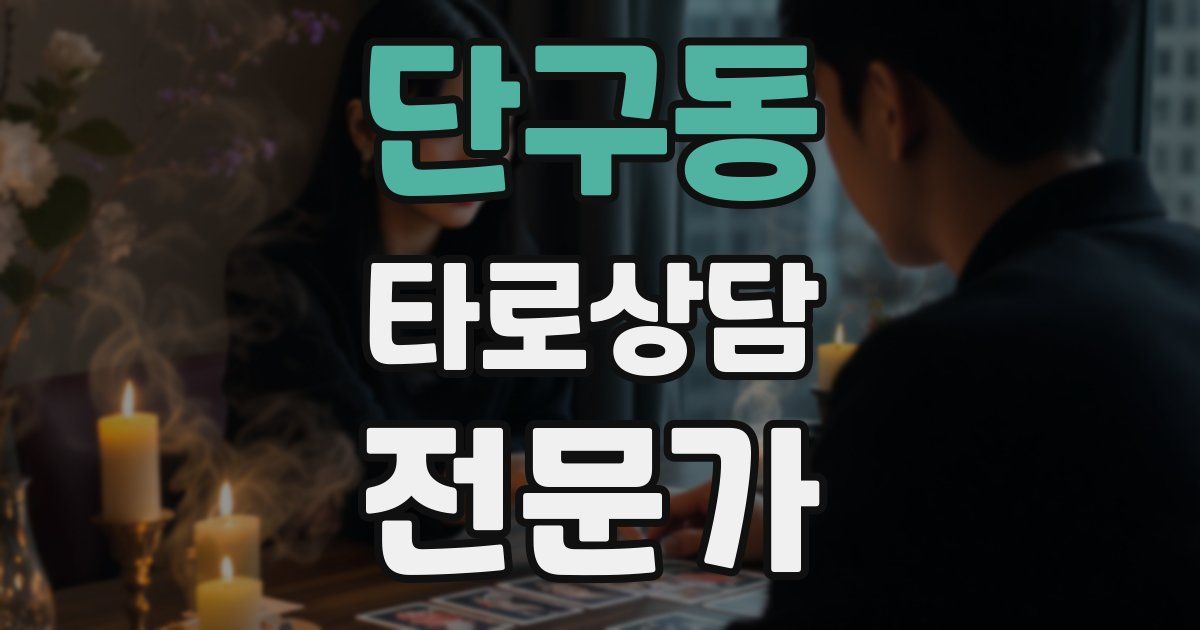 단구동 타로상담전문가 자격증