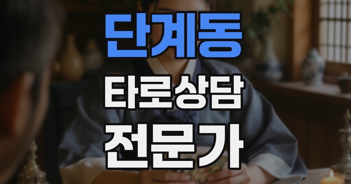 단계동 타로상담전문가 자격증