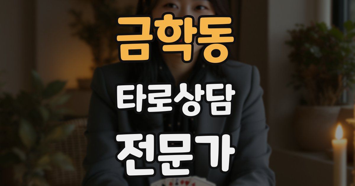 금학동 타로상담전문가 자격증