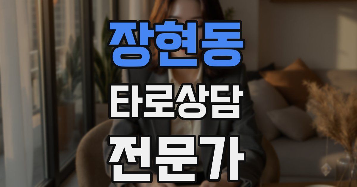 장현동 타로상담전문가 자격증