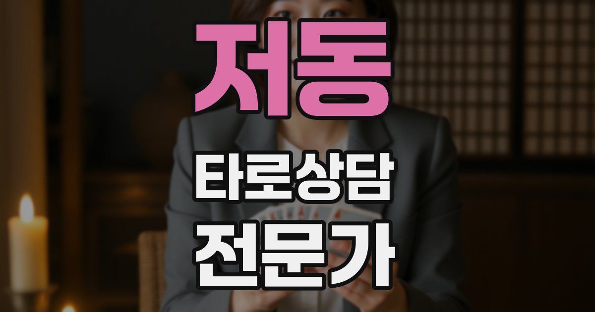 저동 타로상담전문가 자격증