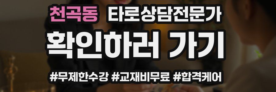 천곡동 타로상담전문가 자격증