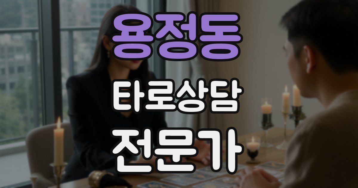 용정동 타로상담전문가 자격증