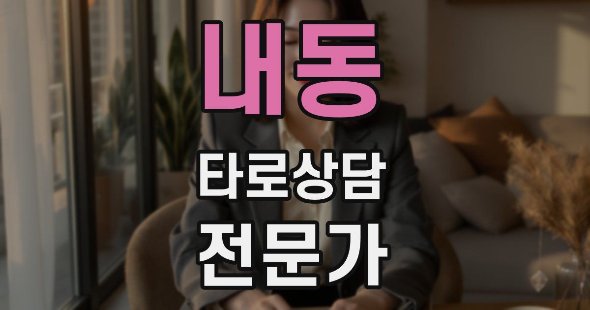 내동 타로상담전문가 자격증