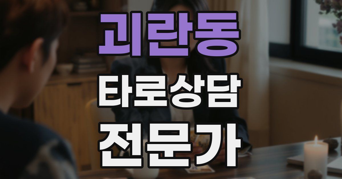 괴란동 타로상담전문가 자격증