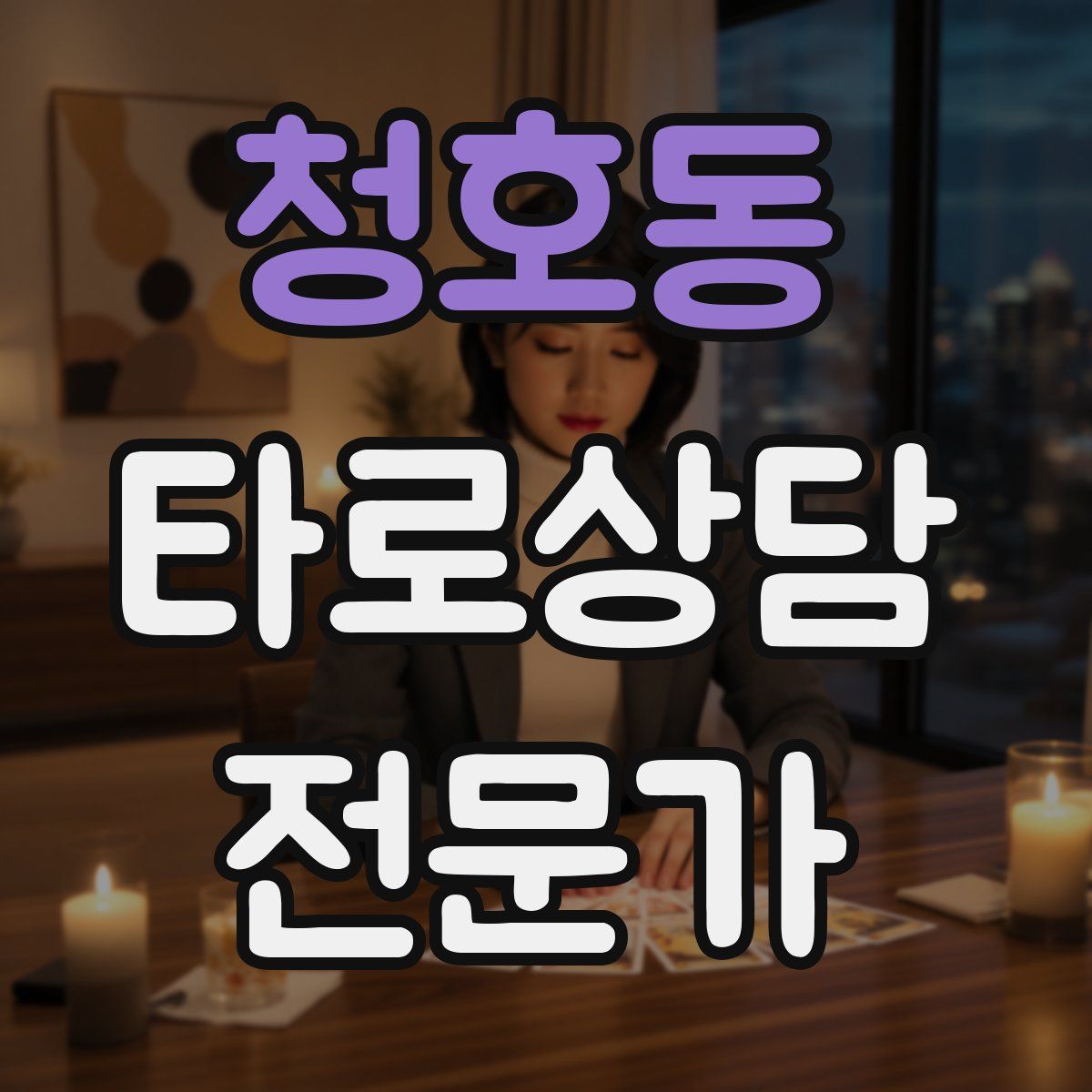 청호동 타로상담전문가 자격증