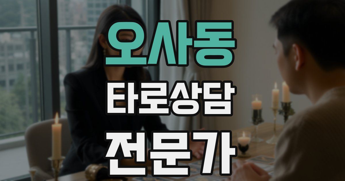 오사동 타로상담전문가 자격증