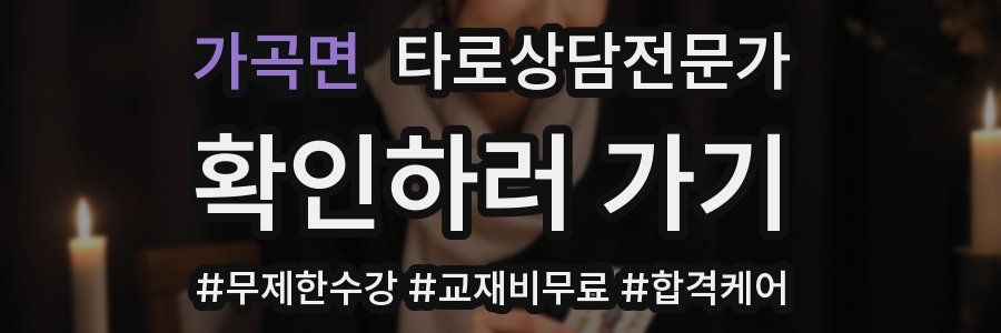 가곡면 타로상담전문가 자격증