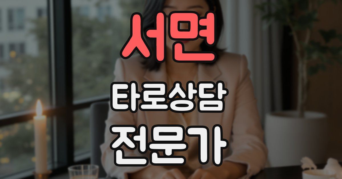 서면 타로상담전문가 자격증