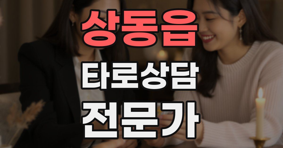 상동읍 타로상담전문가 자격증