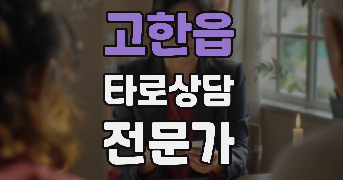 고한읍 타로상담전문가 자격증