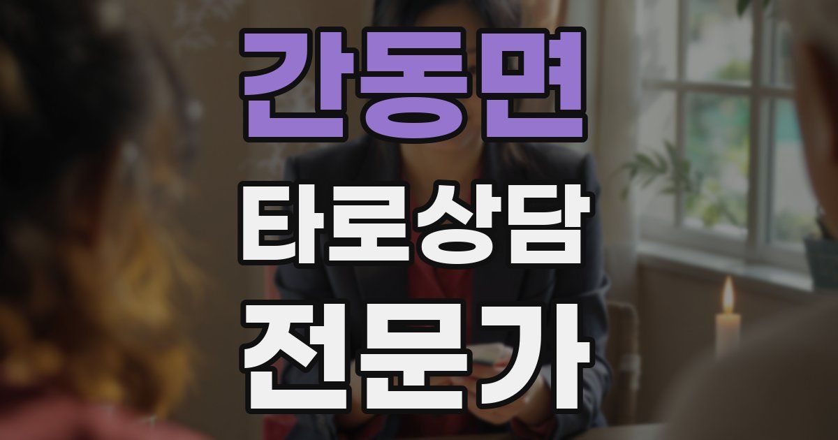 간동면 타로상담전문가 자격증