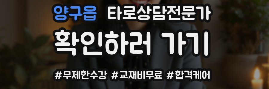 양구읍 타로상담전문가 자격증