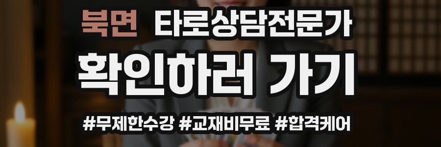 북면 타로상담전문가 자격증