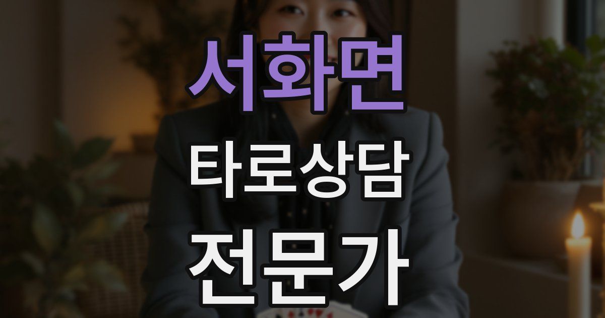 서화면 타로상담전문가 자격증