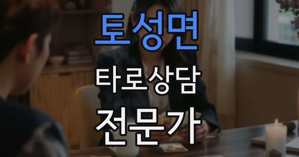 토성면 타로상담전문가 자격증