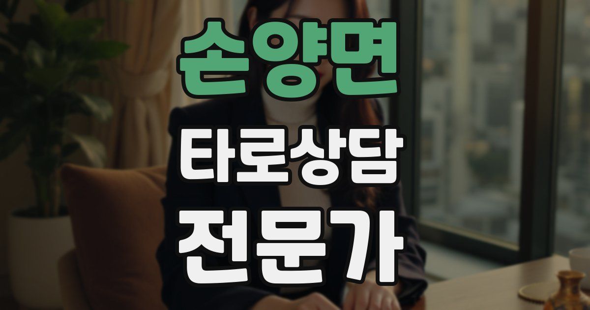 손양면 타로상담전문가 자격증