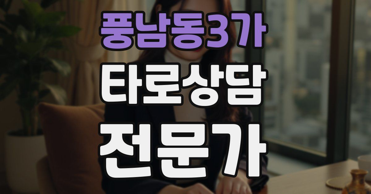 풍남동3가 타로상담전문가 자격증