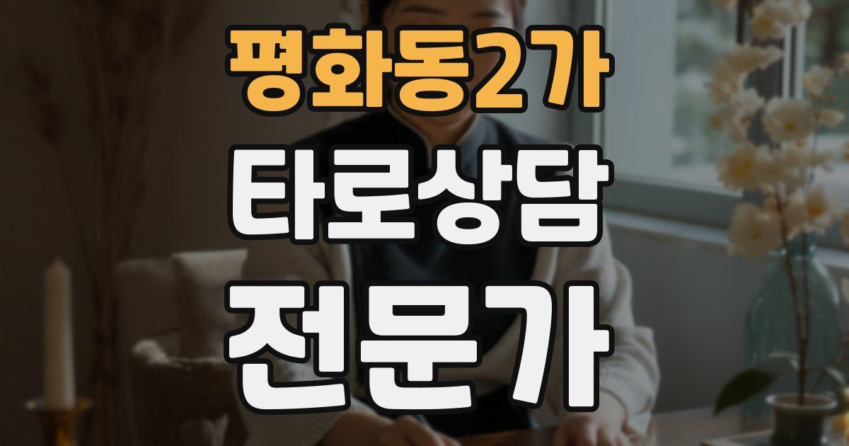 평화동2가 타로상담전문가 자격증