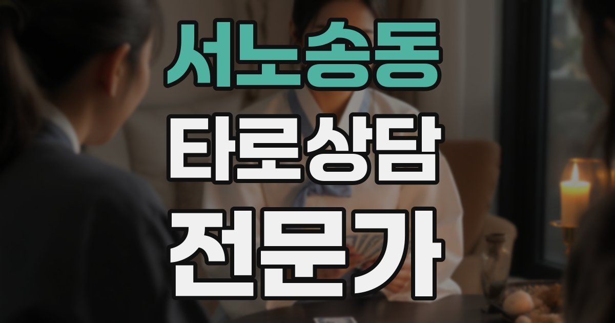 서노송동 타로상담전문가 자격증