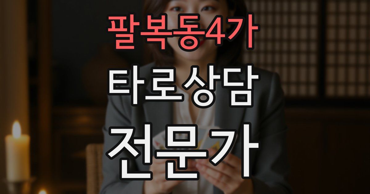 팔복동4가 타로상담전문가 자격증